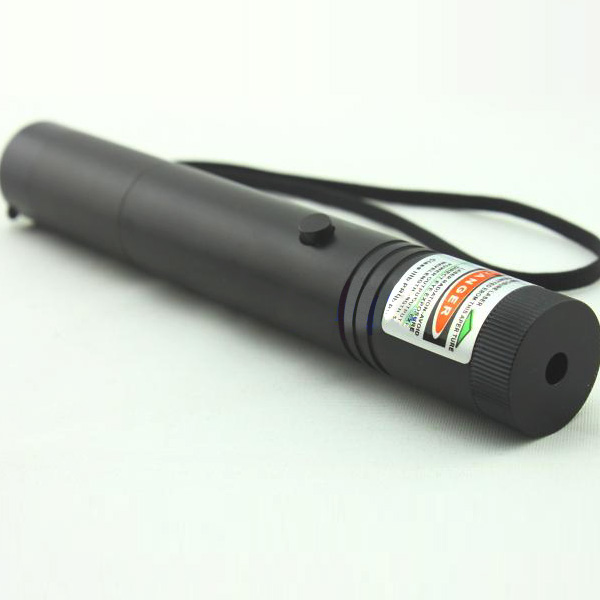 50mW 532nm green laser pointer with adjustable focus flashlight