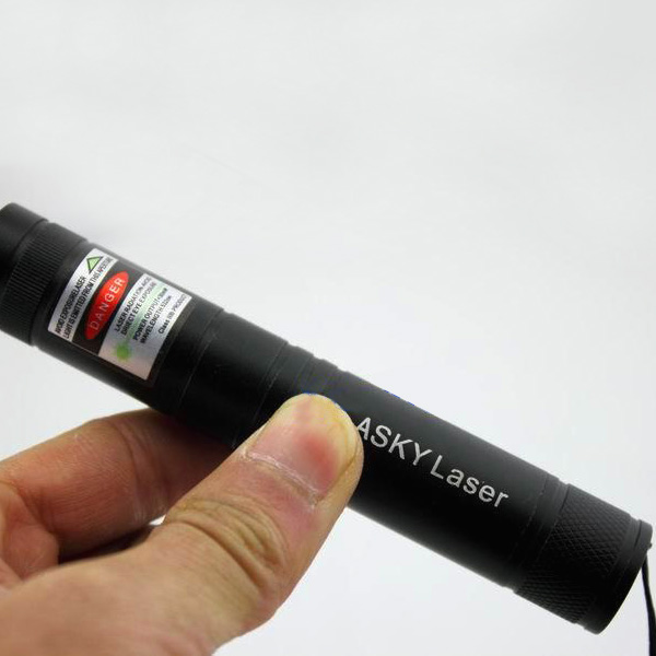 50mW Green Flashlight Laser Pointer 532nm Wavelength with Safe Key Lock