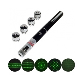 20mW green star laser pointer 5 in 1