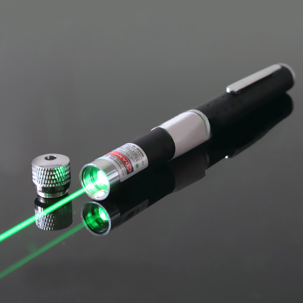 20mW 532nm green laser pointer pen with full sky stars AAA battery