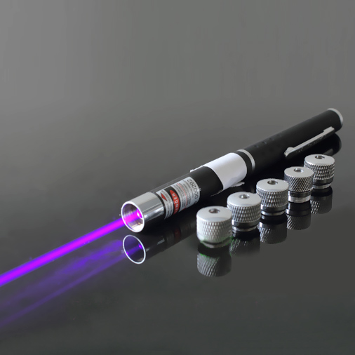 10mw Blue Violet star laser pointer pen 5 in 1