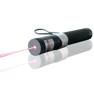 HTPOW 200mW Focusable Red Laser Pointer Flashlight Torch with Safe Lock Burn Match