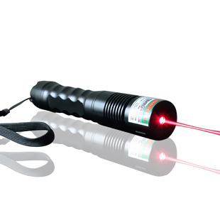 HTPOW 200mW Red Laser Pointer Flashlight Torch Burn Matches or Cigarette