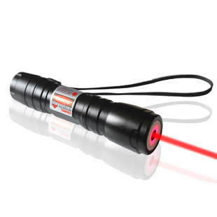HTPOW Focusable Burn Matches or Cigarette 200mW Red Laser Pointer Flashlight Torch