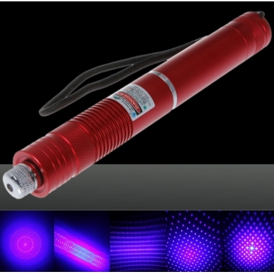 5000mW 450nm Blue Laser Pointer Adjustable Flashlight Class IV