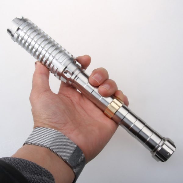 60000mW Stainless Steel Most Powerful Laser Pen Built-in Cooling Module Stable Performance