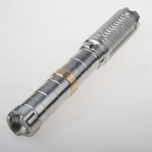 Made of Stainless Steel 20000mW 445nm Super Strong Blue Laser Pointer Flashlight