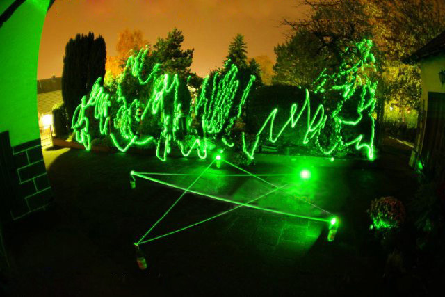 green laser pointer high power