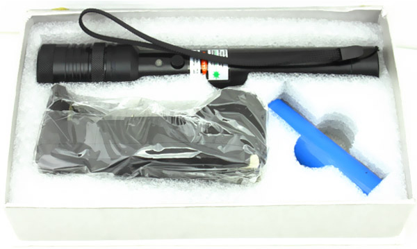 green 500mw laser pointer flashlight