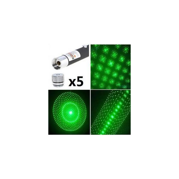 20mW green star laser pointer 5 in 1 Best Laser Pointer Pen